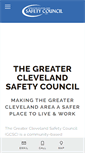 Mobile Screenshot of greaterclevelandsafetycouncil.com